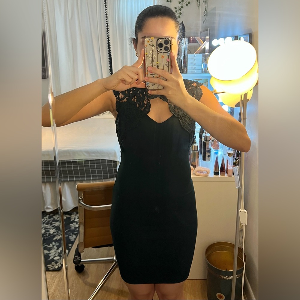 Sweet heart neckline dark green midi dress